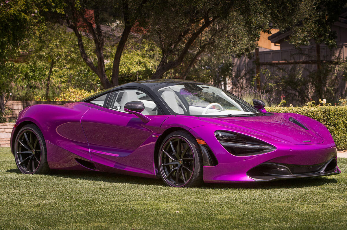 Witness the only Fux Fuchsia McLaren 720S in existence