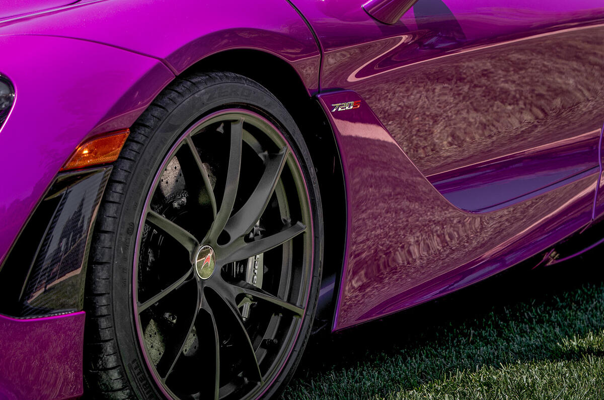 Witness the only Fux Fuchsia McLaren 720S in existence