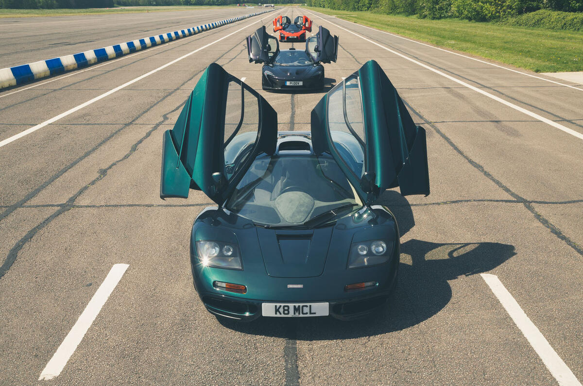 McLaren generations - doors open McLaren generations - doors open