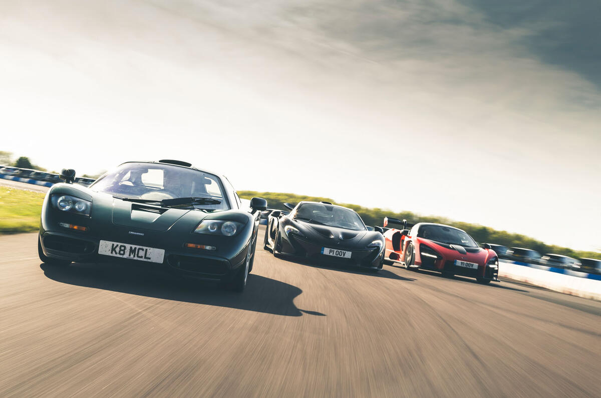 McLaren generations - lead front McLaren generations - lead front