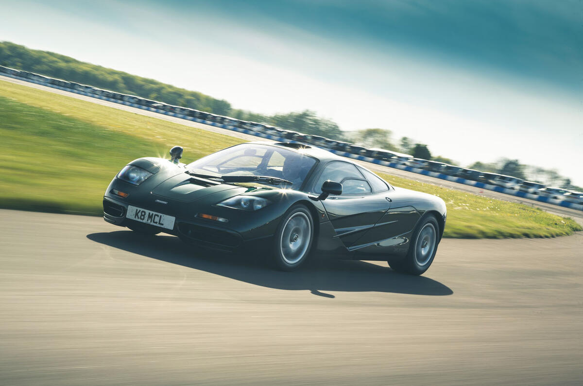 McLaren generations - F1 action front McLaren generations - F1 action front