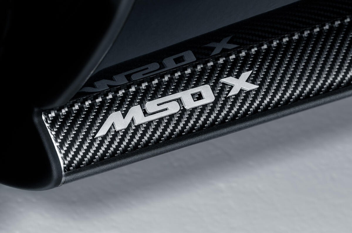 McLaren 570S MSO X models revealed with GT4 race influence