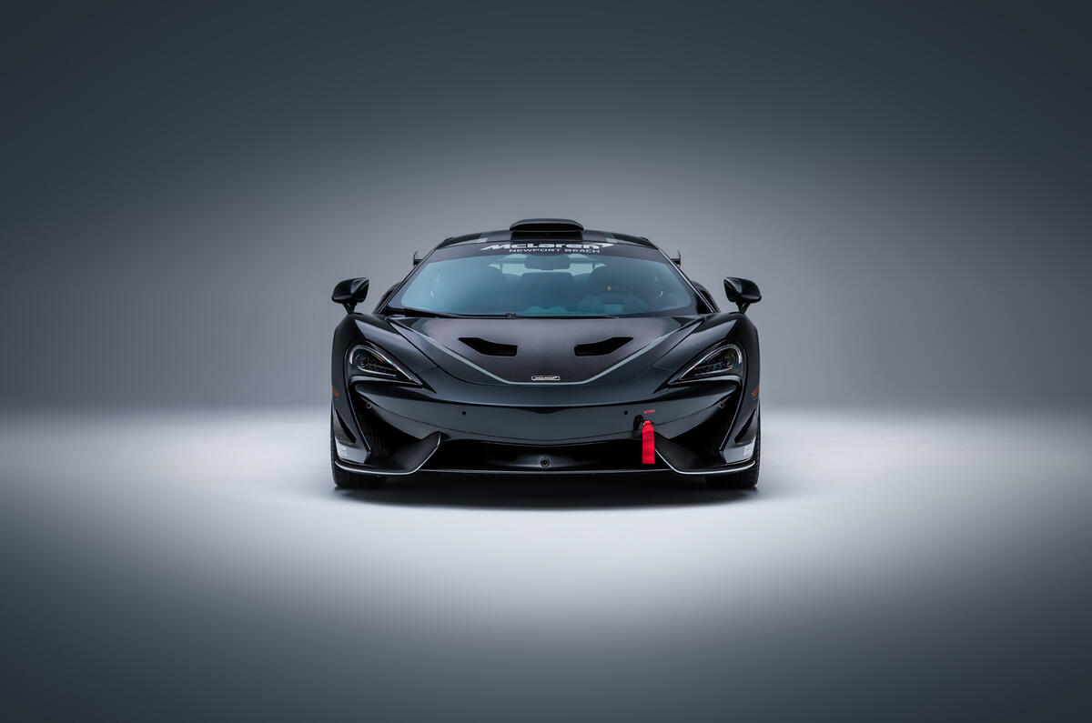 McLaren 570S MSO X models revealed with GT4 race influence