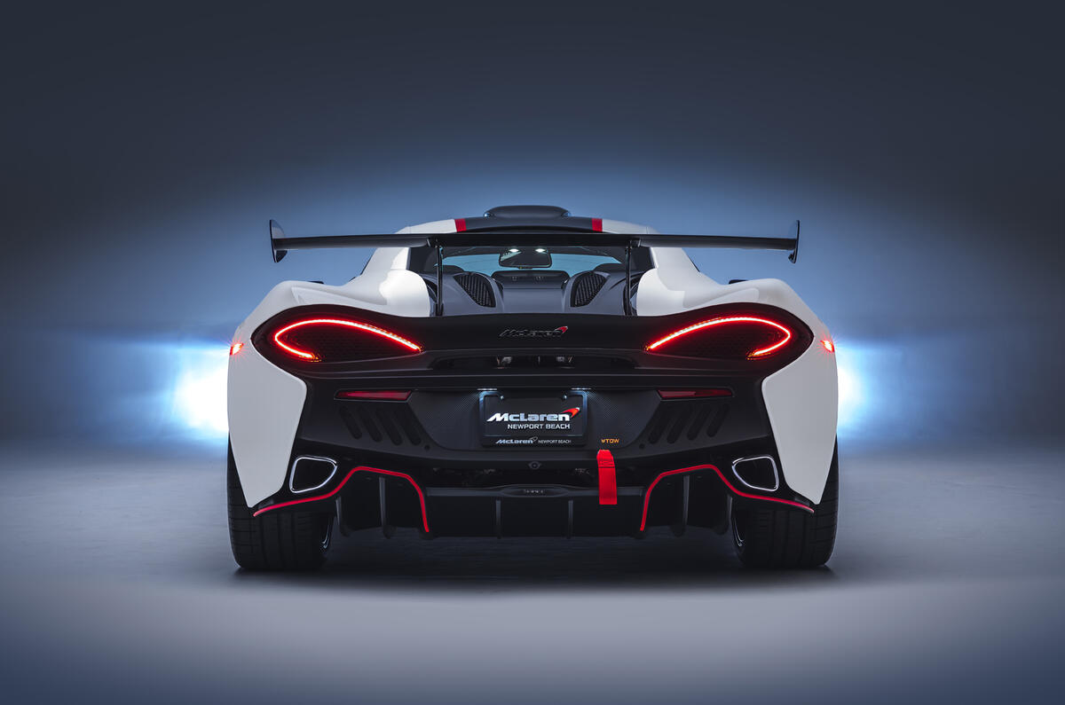 McLaren 570S MSO X models revealed with GT4 race influence