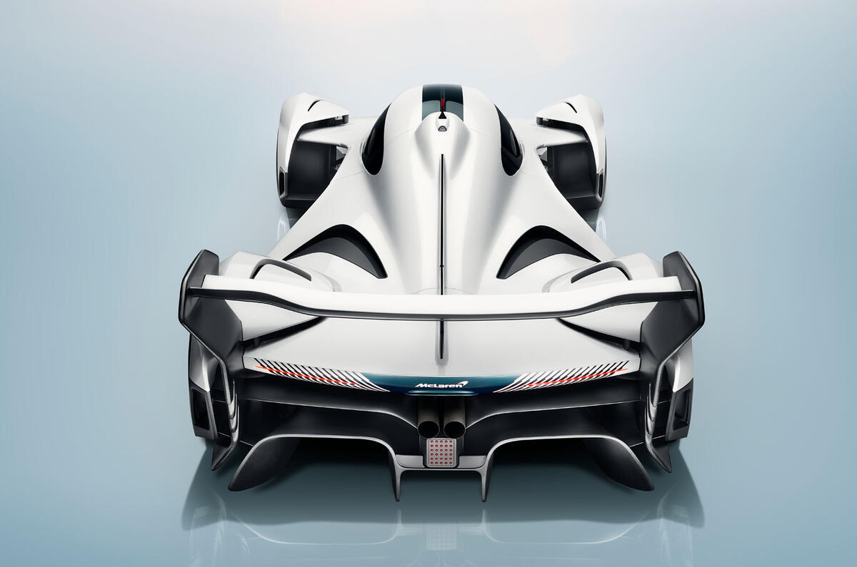 McLaren SolusGT back high McLaren SolusGT back high