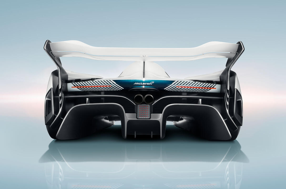 McLaren SolusGT back McLaren SolusGT back
