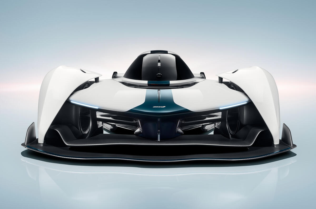 McLaren SolusGT front McLaren SolusGT front