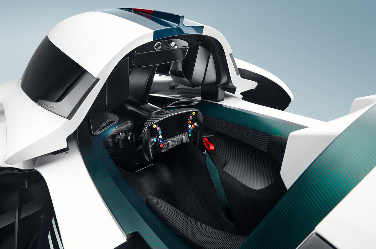 McLaren SolusGT interior McLaren SolusGT interior