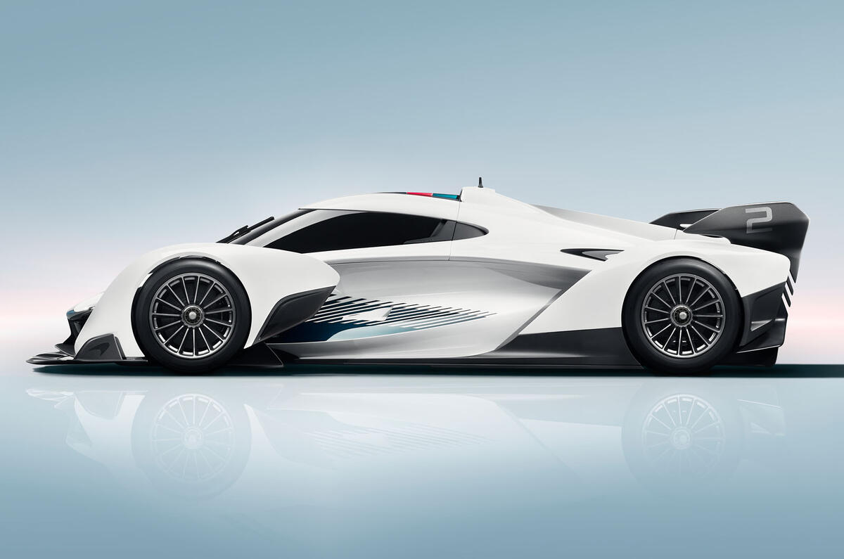 McLaren SolusGT side McLaren SolusGT side