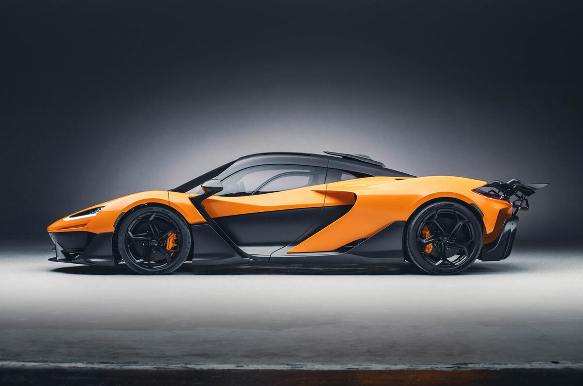 McLaren W1 revealed   side McLaren W1 revealed   side