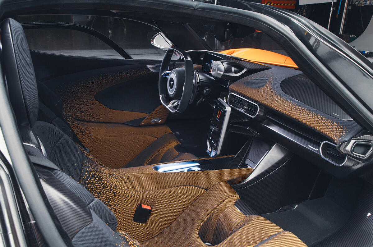 McLaren W1 revealed cabin side McLaren W1 revealed cabin side