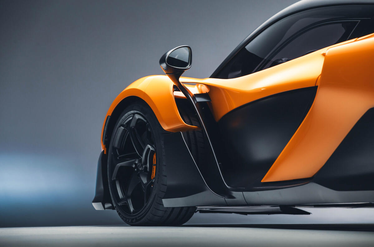 McLaren W1 revealed front corner McLaren W1 revealed front corner