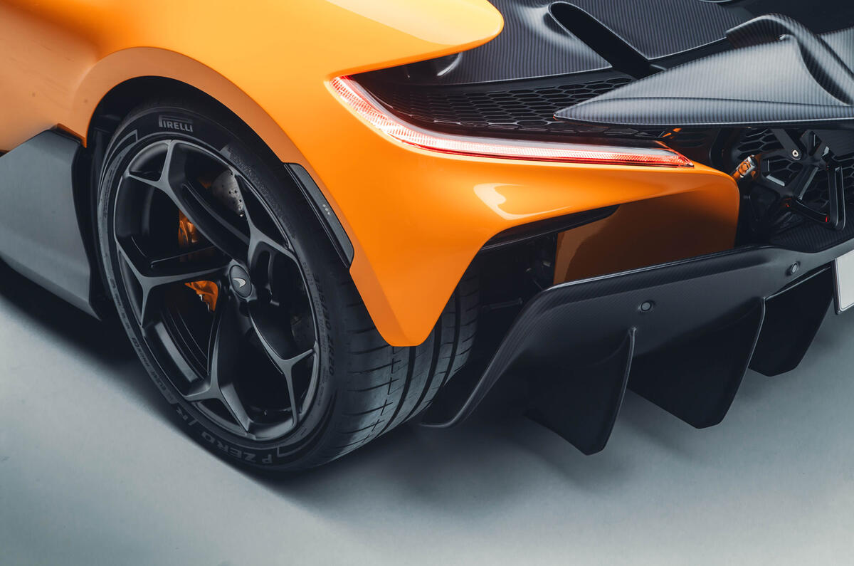 McLaren W1 revealed rear corner McLaren W1 revealed rear corner