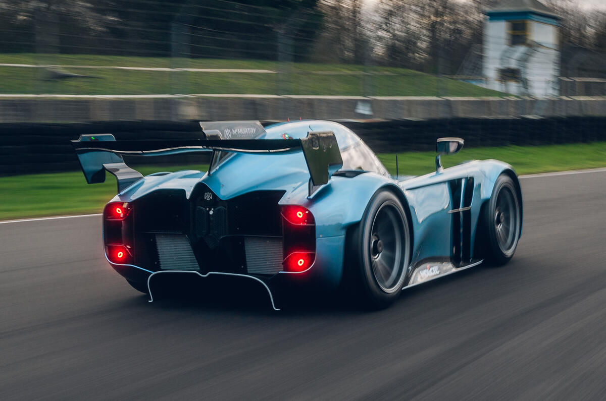 McMurtry Speirling PURE VP1 at Castle Combe   Rear Side