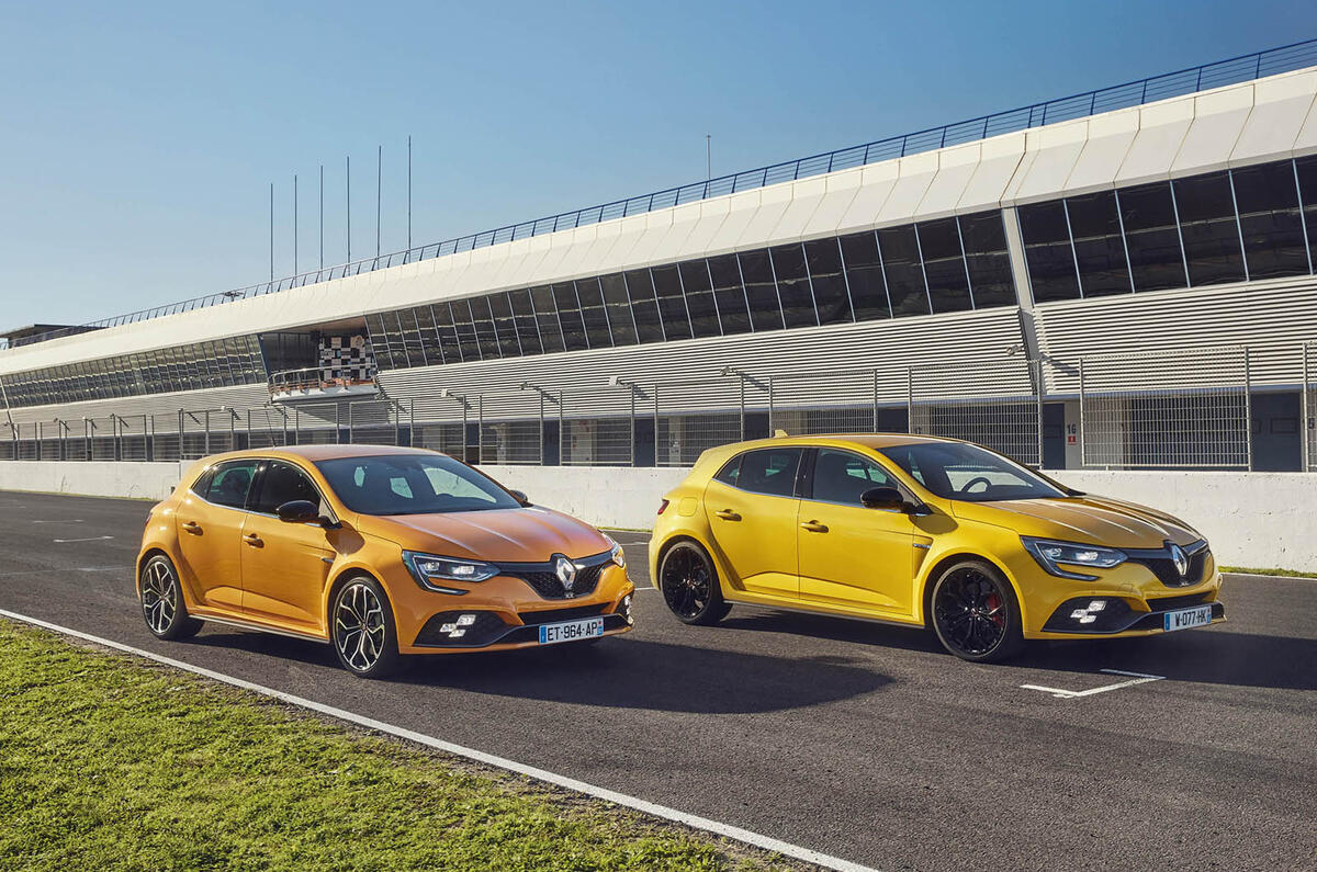 276bhp Renault Megane RS hot hatch on sale from £27,495