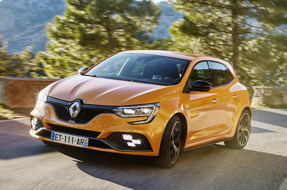 276bhp Renault Megane RS hot hatch on sale from £27,495
