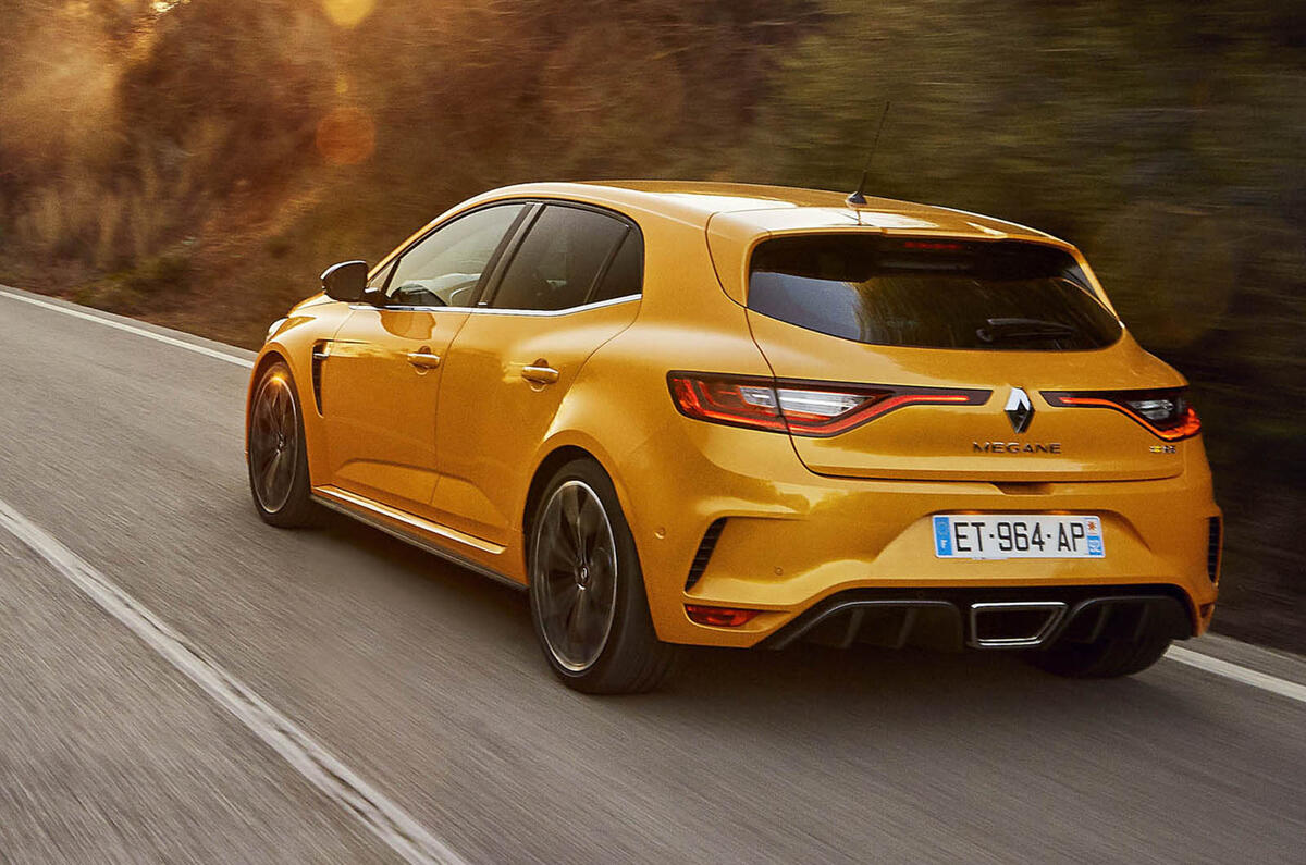 276bhp Renault Megane RS hot hatch on sale from £27,495