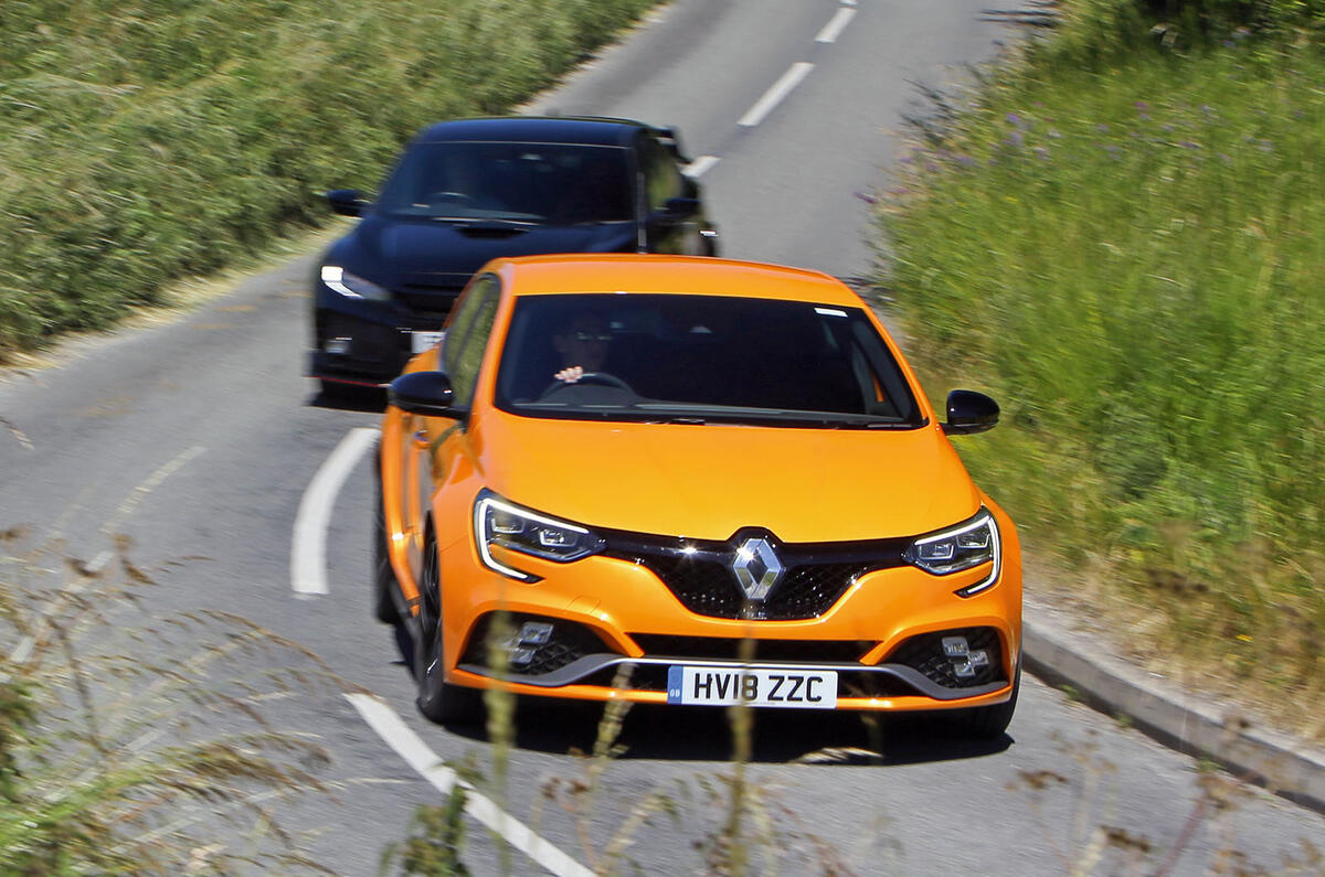 Renault Megane RS vs Honda Civic Type R