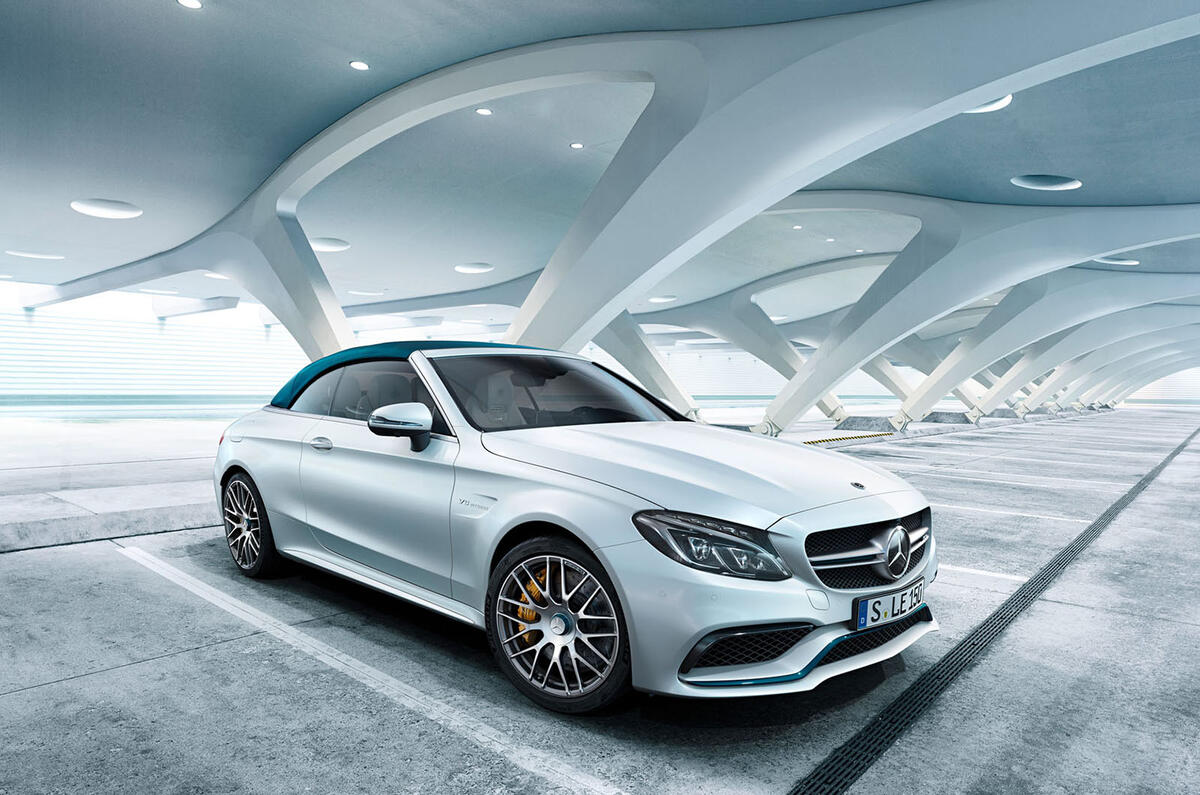 C63 S Cabriolet Ocean Blue Edition