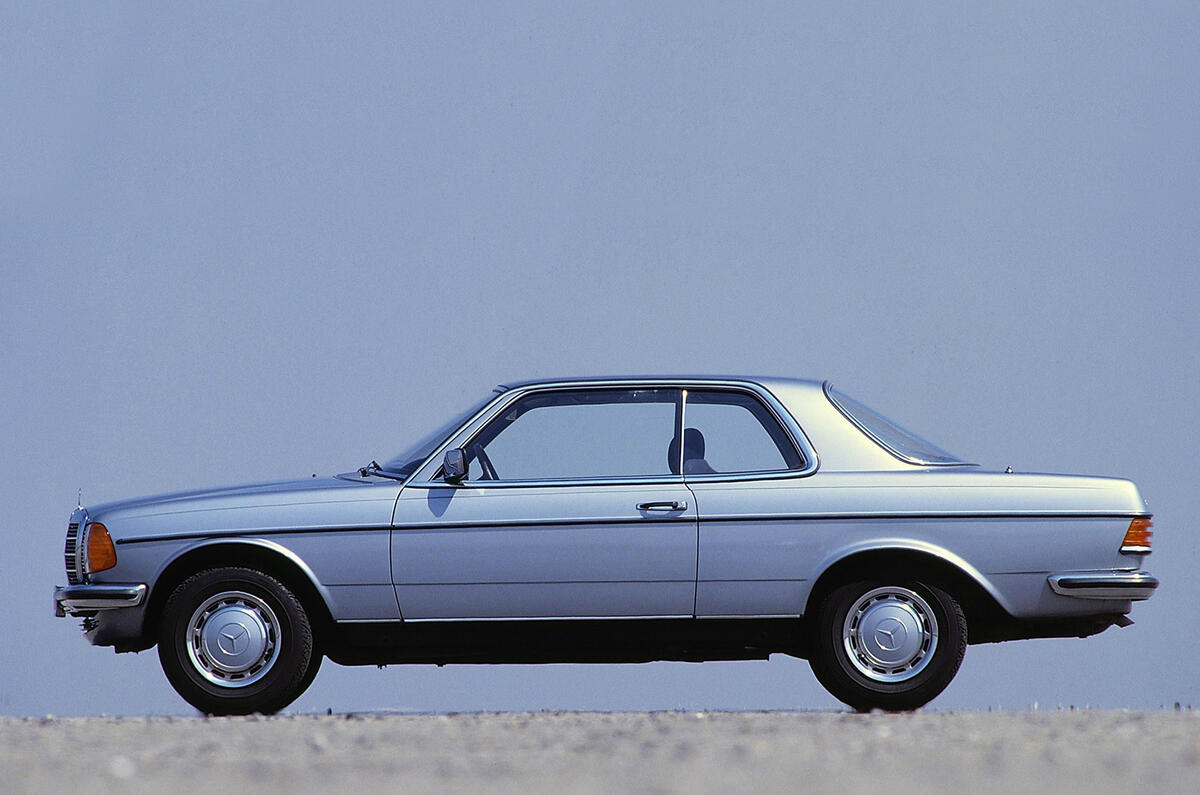 1977 Mercedes-Benz 230C side view