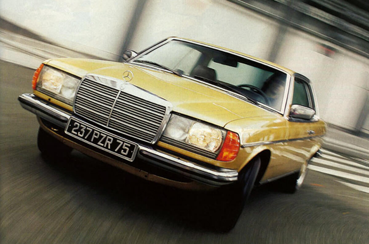 1977 Mercedes-Benz 230C front view