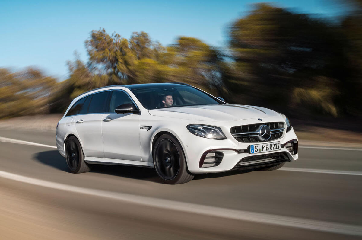 Mercedes-AMG E63 Estate left