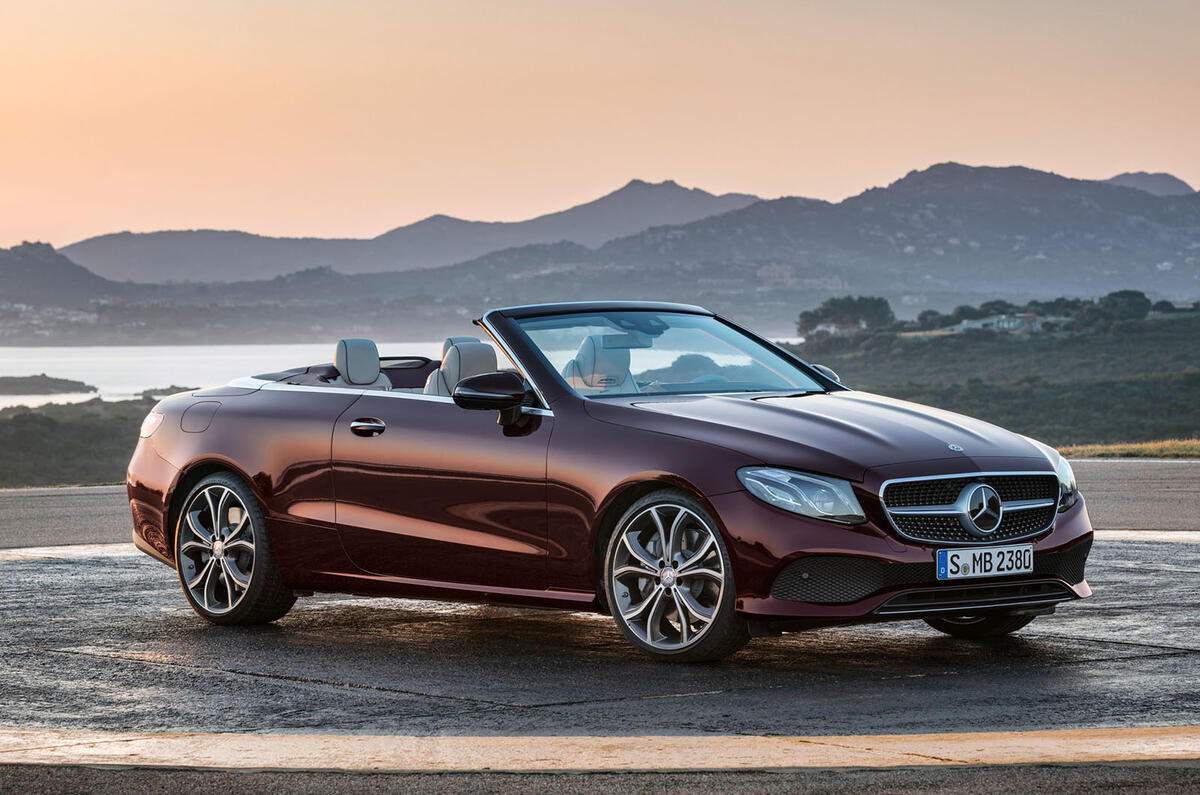 Mercedes-Benz E-Class Cabriolet unveiled ahead of Geneva debut