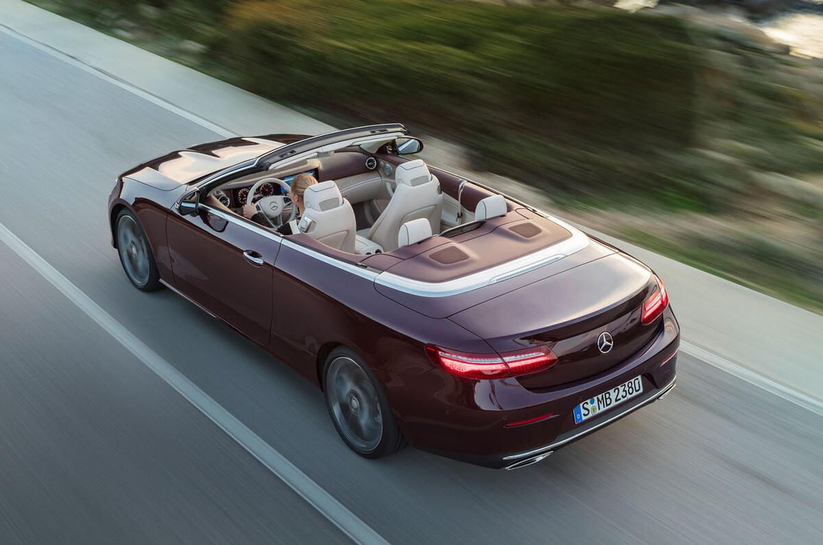 Mercedes-Benz E-Class Cabriolet unveiled ahead of Geneva debut
