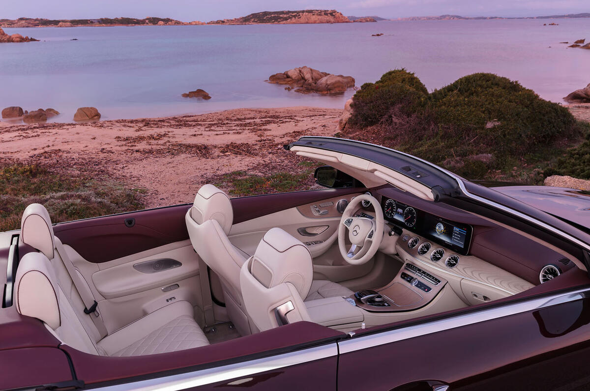 Mercedes-Benz E-Class Cabriolet unveiled ahead of Geneva debut