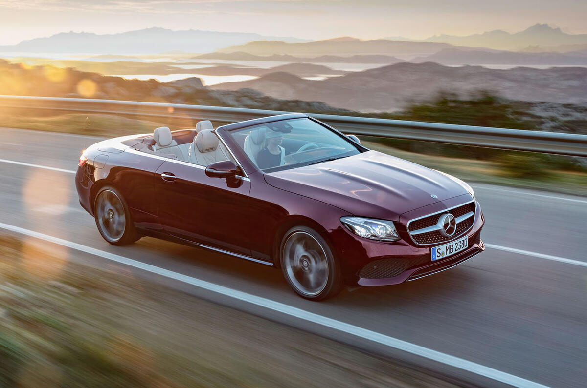 Mercedes-Benz E-Class Cabriolet unveiled ahead of Geneva debut