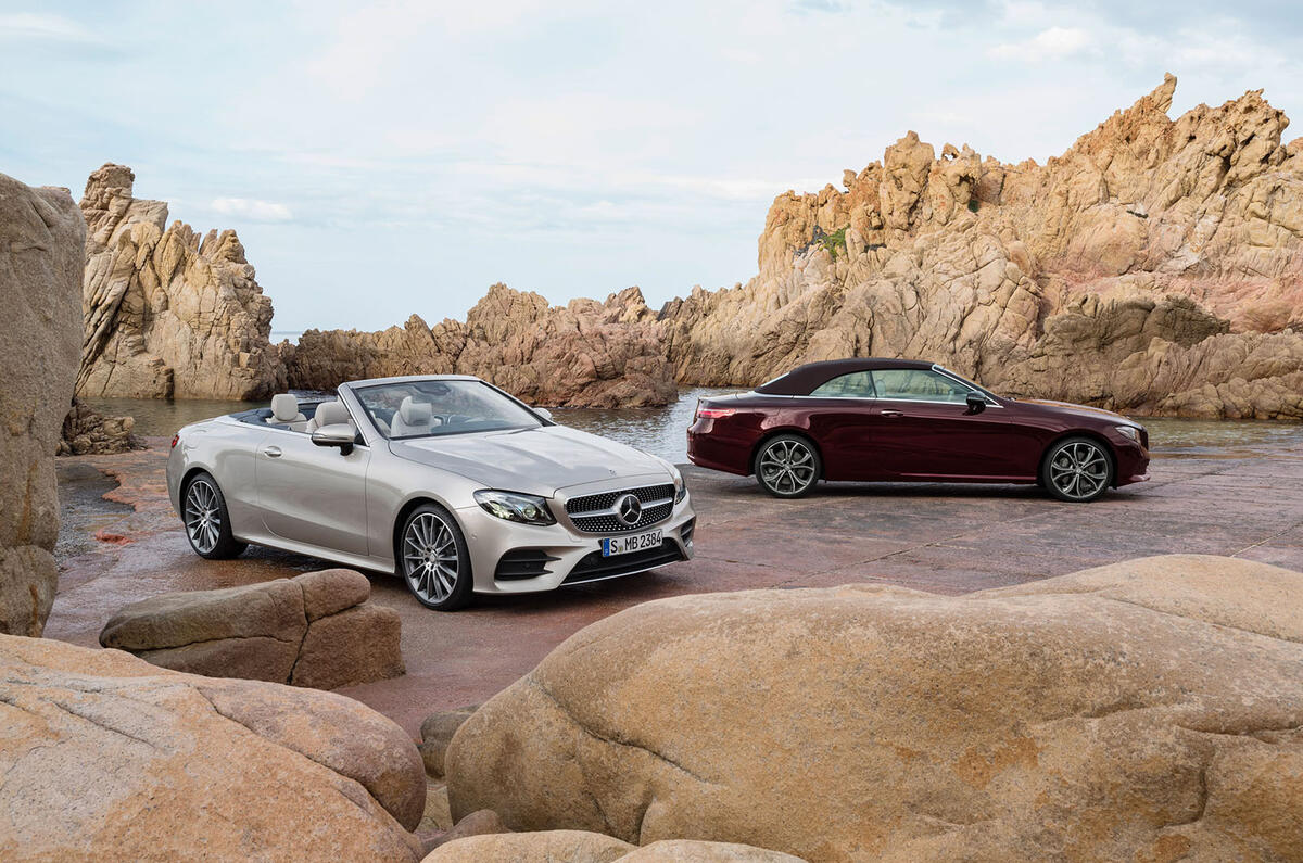 Mercedes-Benz E-Class Cabriolet unveiled ahead of Geneva debut