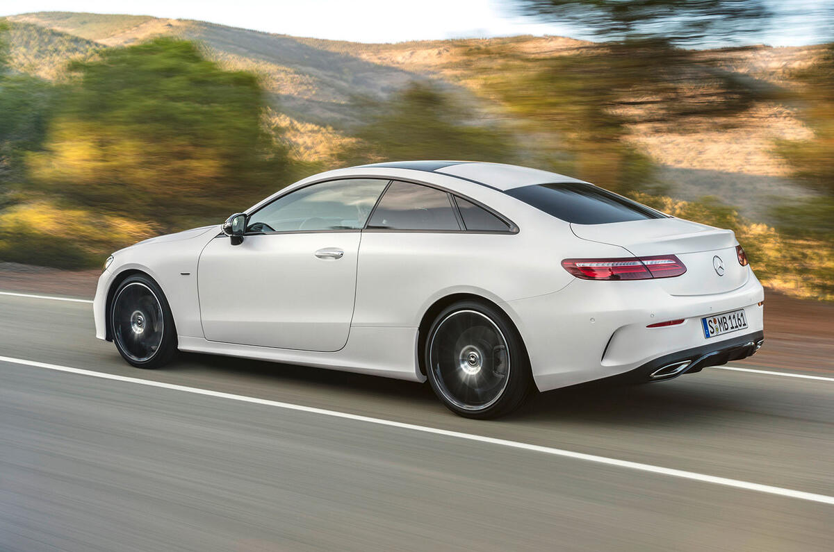 2017 Mercedes-Benz E-Class Coupe on sale in Britain from £40,135