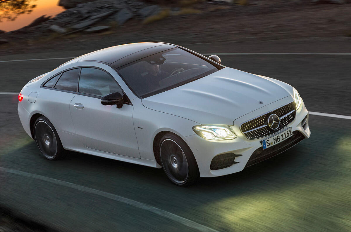 2017 Mercedes-Benz E-Class Coupe on sale in Britain from £40,135