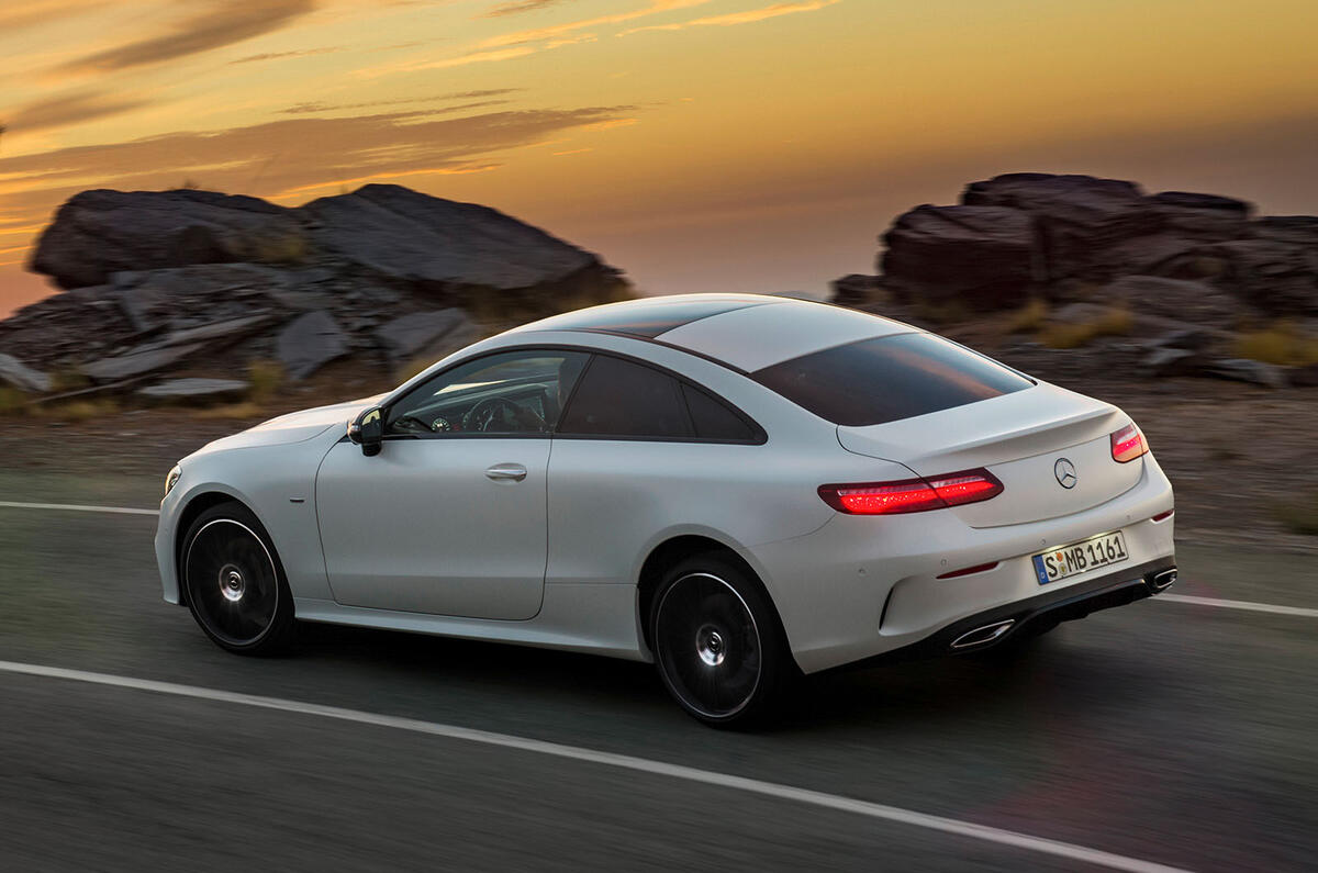 2017 Mercedes-Benz E-Class Coupe on sale in Britain from £40,135