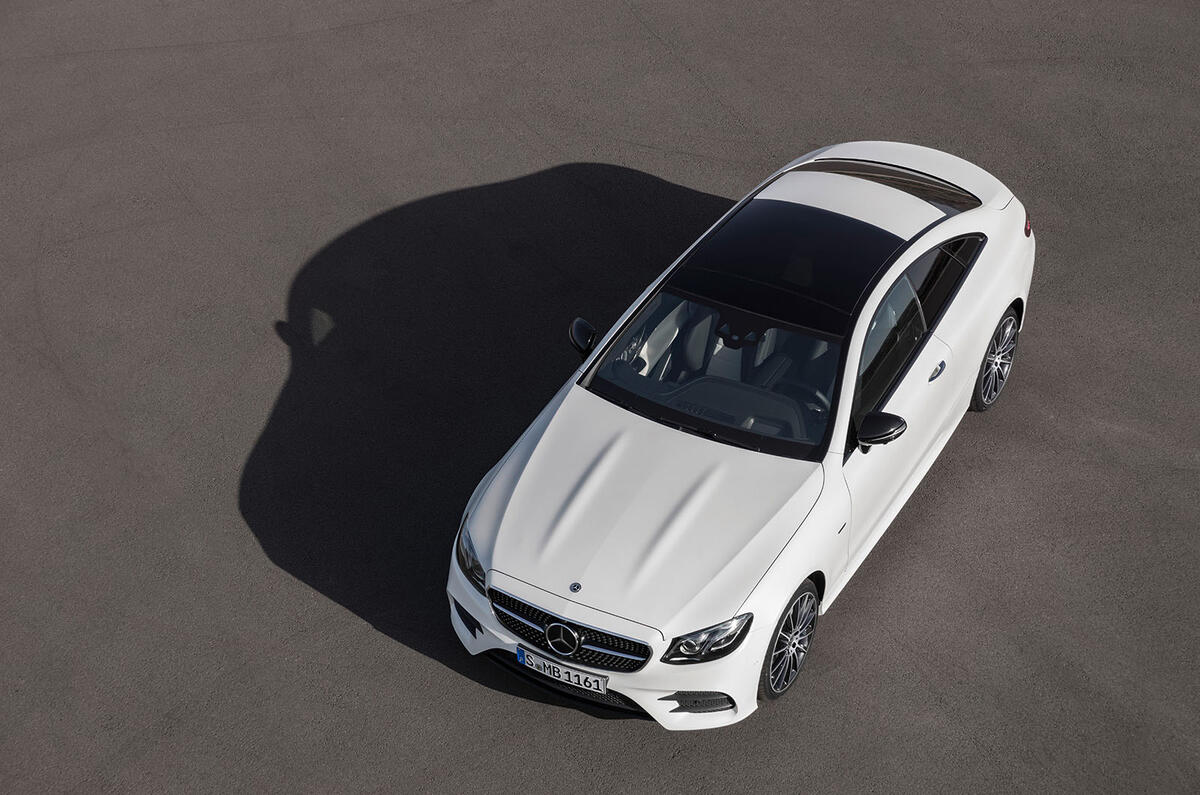 2017 Mercedes-Benz E-Class Coupe on sale in Britain from £40,135