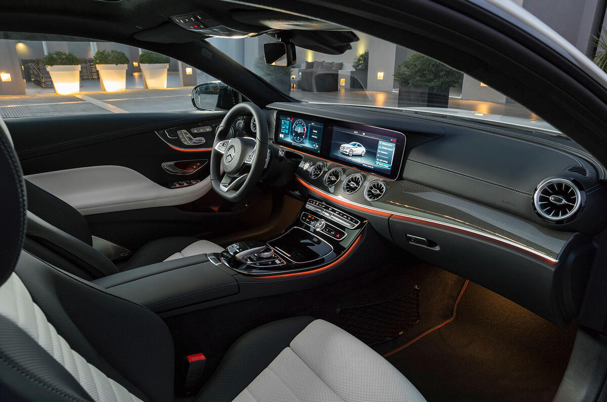 2017 Mercedes-Benz E-Class Coupe on sale in Britain from £40,135