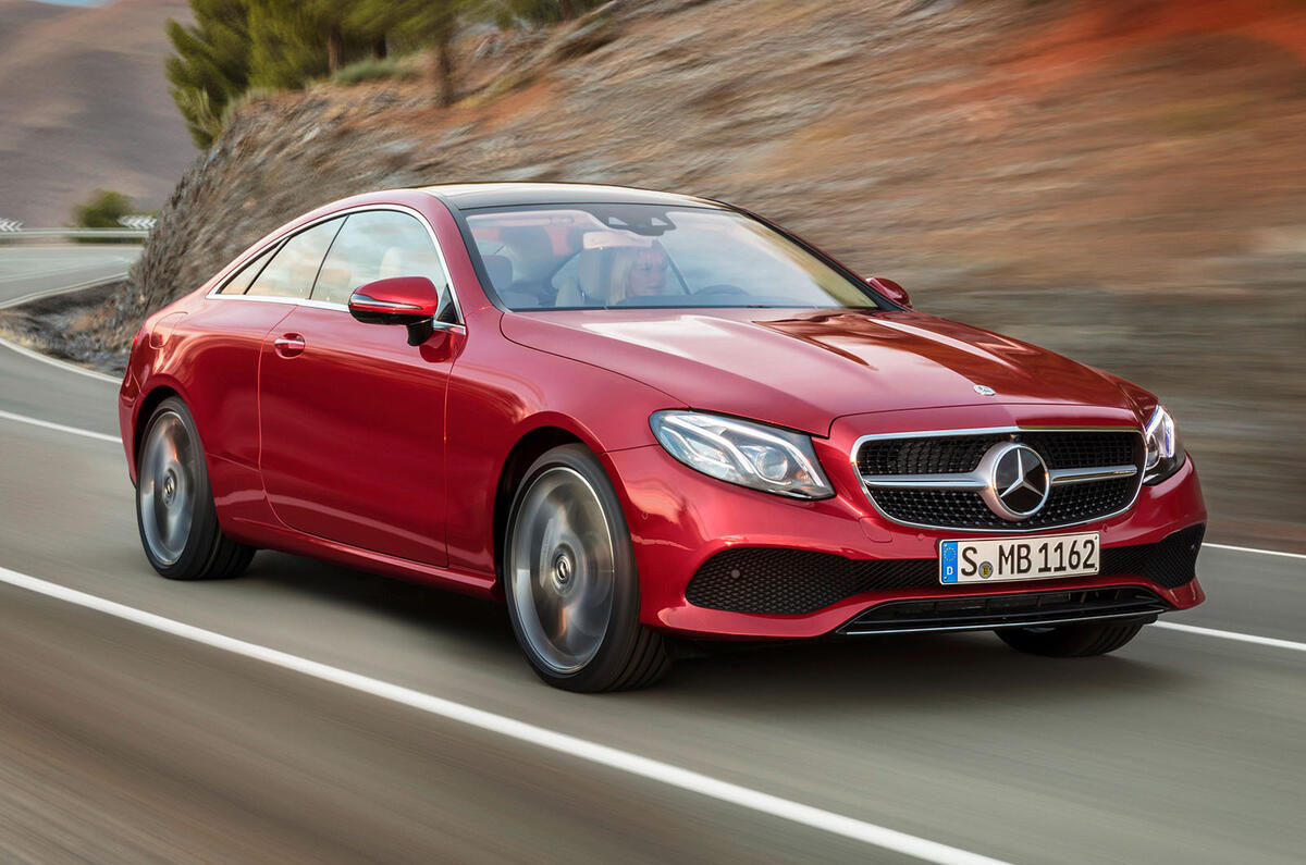 2017 Mercedes-Benz E-Class Coupe on sale in Britain from £40,135