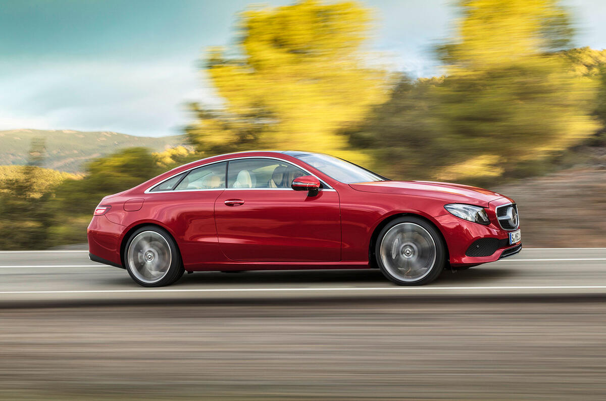 2017 Mercedes-Benz E-Class Coupe on sale in Britain from £40,135