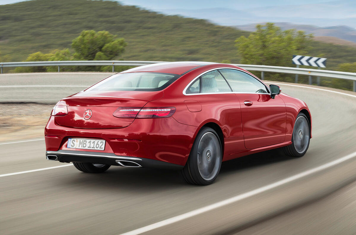 2017 Mercedes-Benz E-Class Coupe on sale in Britain from £40,135