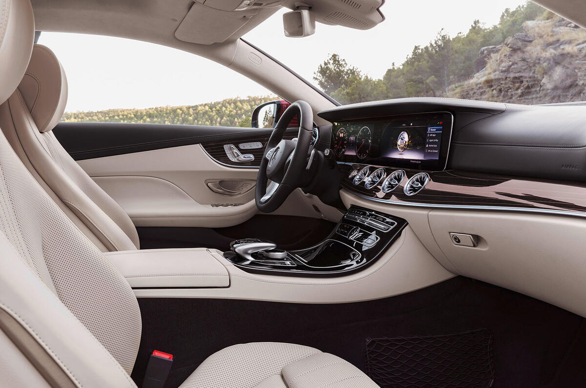 2017 Mercedes-Benz E-Class Coupe on sale in Britain from £40,135