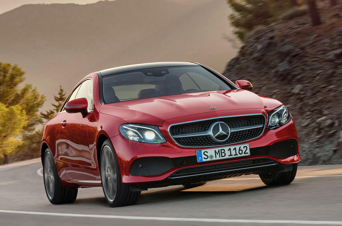 2017 Mercedes-Benz E-Class Coupe on sale in Britain from £40,135