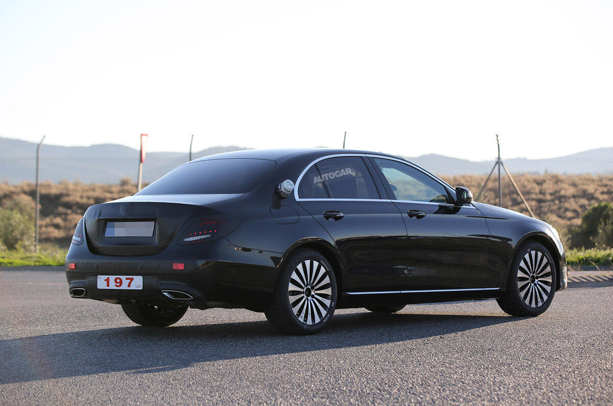 2016 Mercedes-Benz E-class - rear