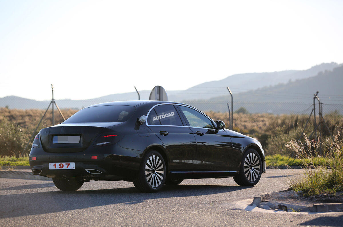 2016 Mercedes-Benz E-class - rear