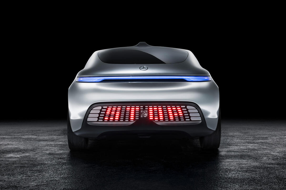 Mercedes-Benz F015 Luxury in Motion concept car
