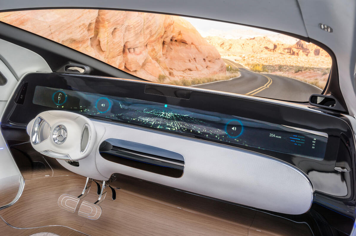 Mercedes-Benz F015 Luxury in Motion concept car