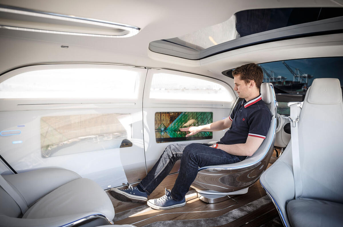 Mercedes-Benz F015 Luxury in Motion concept car