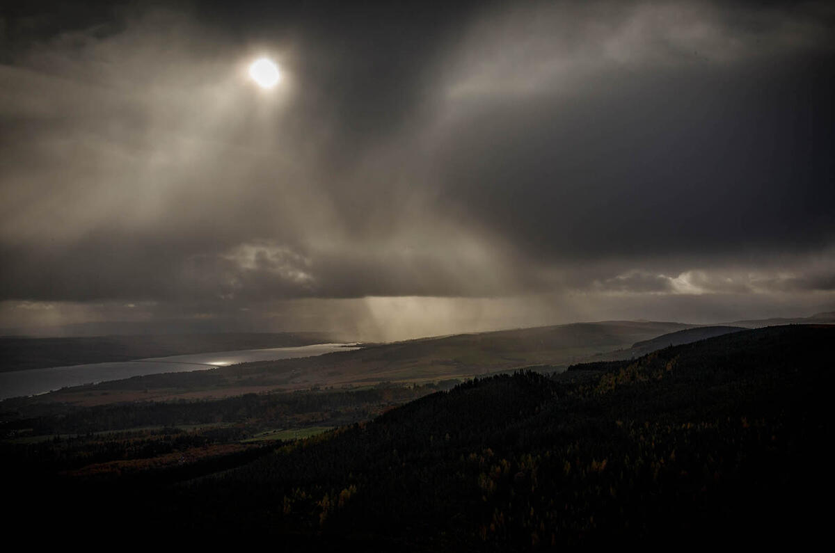 Off-roading in a Mercedes-Benz G-Class