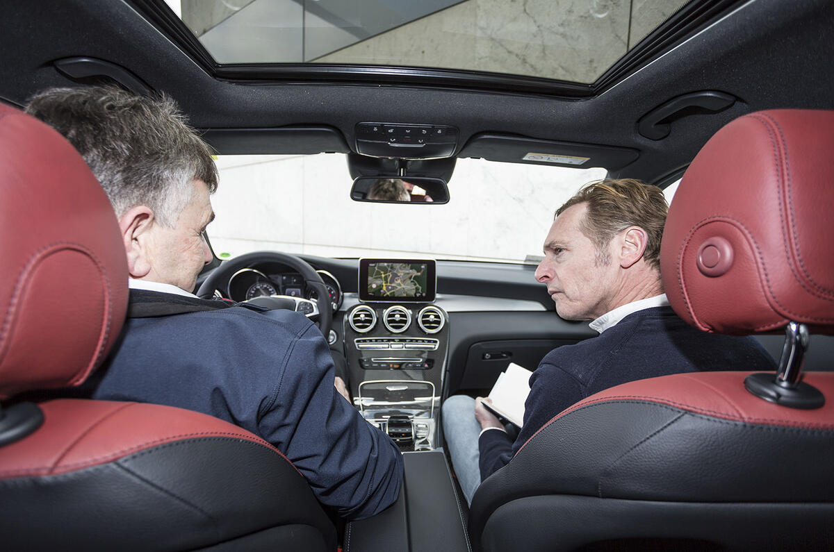 Mercedes-Benz GLC Coupé ride