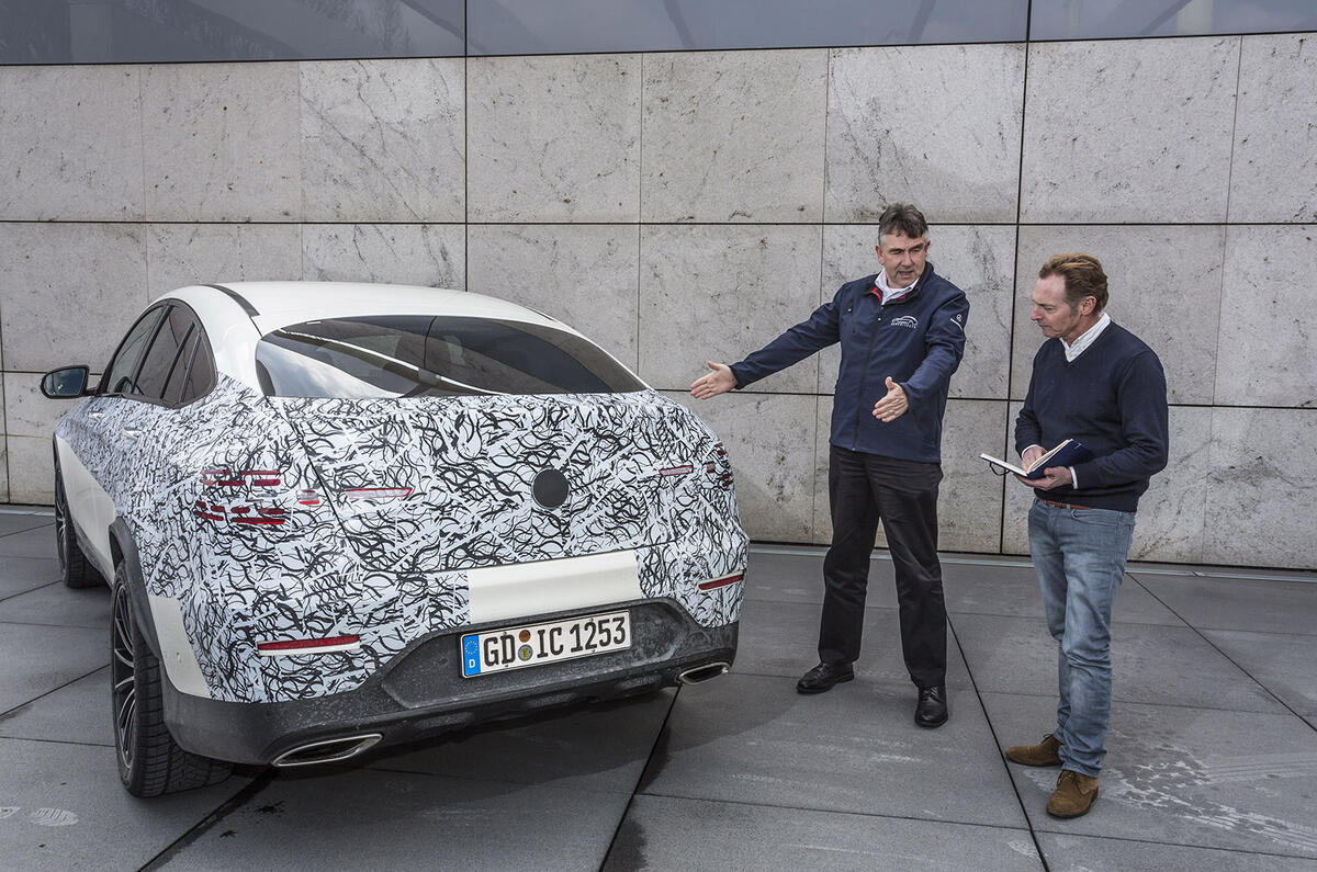 Mercedes-Benz GLC Coupé ride