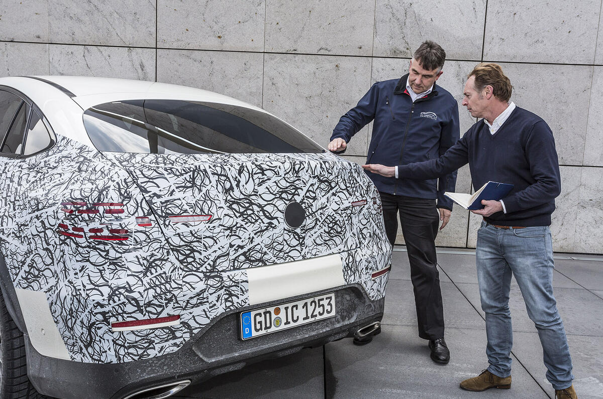 Mercedes-Benz GLC Coupé ride